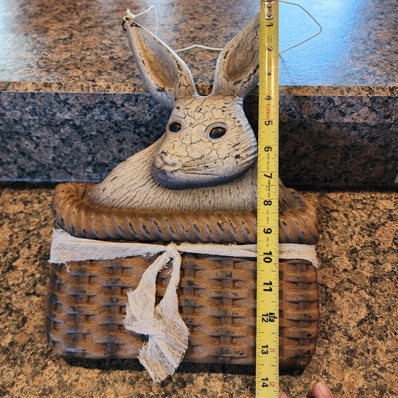 Rustic Rabbit Wall Hanging Decor - Picture 4 of 7